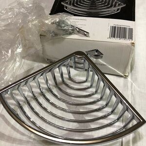 NEW! Luxury KEUCO Polished Chrome Shower Shelf